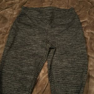 Express black and grey legging